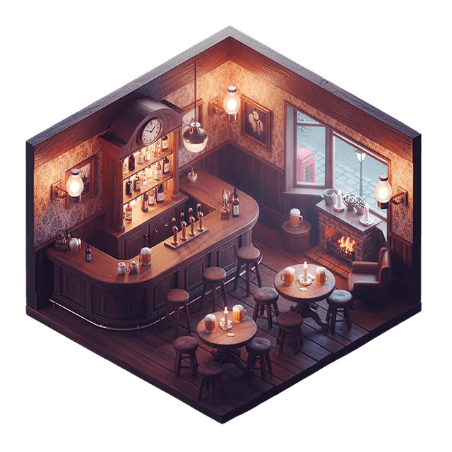 Restaurants, bars & cafés